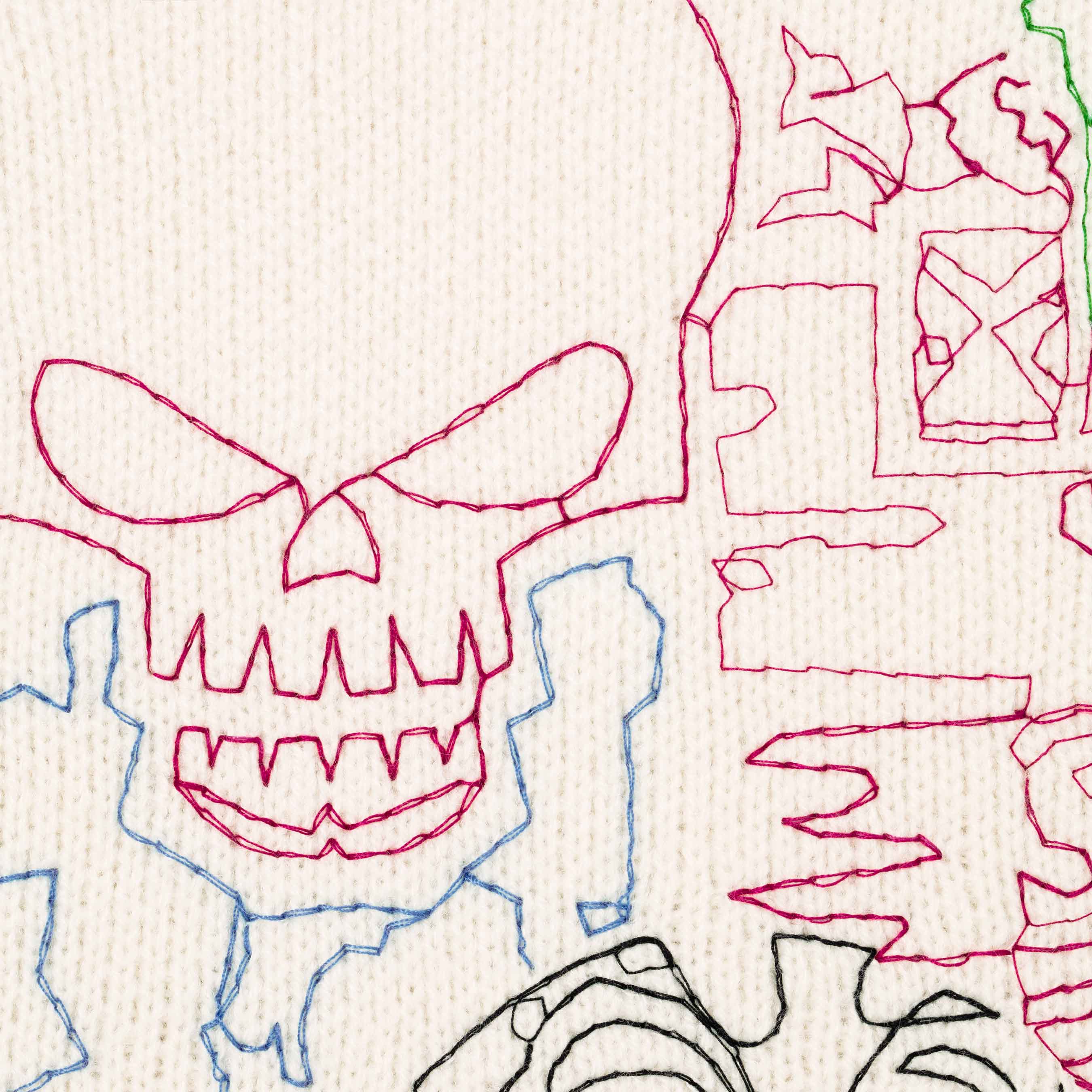 Collage Embroidered Sweater view 19